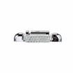 Picture of 7/8" Offset 5-3/4" L Chrome Plated Die Cast Non-Rise Adjustable Spring Cartridge Edgemount Hinge