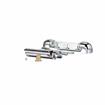 Picture of 7/8" Offset 5-3/4" L Chrome Plated Die Cast Non-Rise Adjustable Spring Cartridge Edgemount Hinge