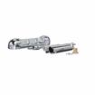 Picture of 7/8" Offset 5-3/4" L Chrome Plated Die Cast Non-Rise Adjustable Spring Cartridge Edgemount Hinge