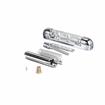 Picture of 7/8" Offset 5-3/4" L Chrome Plated Die Cast Non-Rise Adjustable Spring Cartridge Edgemount Hinge