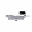 Picture of 1-5/8" Offset 5-3/4" L  Chrome Plated Die Cast Non-Lift-Off Self-Closing Edgemount Hinge
