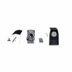 Picture of 1-5/8" Offset 5-3/4" L  Chrome Plated Die Cast Non-Lift-Off Self-Closing Edgemount Hinge