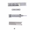 Picture of 1-5/8" Offset 5-3/4" L  Chrome Plated Die Cast Non-Lift-Off Self-Closing Edgemount Hinge