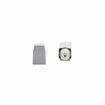 Picture of 1-3/8" Offset 5-3/4" L  Chrome Plated Die Cast Lift-Off Self-Closing Edgemount Hinge