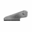 Picture of Chrome Plated Steel Right Hand Horizontal Pivot Bracket With Horizontal Mounting Holes