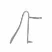 Picture of 7/8" W Zinc Plated Steel Snap-In Shelf Support Clip With 7/16" H Tab