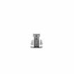 Picture of 3/4 to 1-5/8" Offset Polished Chrome Walk-In Cooler Door Safety Latch with Strike