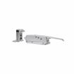 Picture of 3/4 to 1-5/8" Offset Polished Chrome Walk-In Cooler Door Safety Latch with Strike