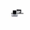 Picture of Flush Offset Polished Chrome Cam-Rise Lift-Off Walk-In Door Hinge With Short Strap