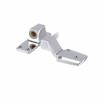 Picture of Flush Offset Polished Chrome Cam-Rise Lift-Off Walk-In Door Hinge With Short Strap