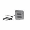 Picture of 5" x 5"  23 Watt 220 Volt Aluminum Heated Round Vent Port For 4" Thick Walk-In Freezers