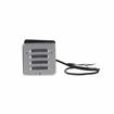 Picture of 5" x 5"  23 Watt 220 Volt Aluminum Heated Round Vent Port For 4" Thick Walk-In Freezers