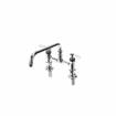 Picture of Encore® 6" OC Brass Chrome Plated Elevated Deck Mount Faucet with 12" Swivel Spout