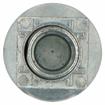 Picture of Insert foot, 30mm square, with flanged adjuster, nat. finish