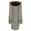 Picture of Insert foot, 30mm square, with hexagon adjuster, nickel plat.