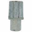 Picture of Insert foot, 35mm square, with hexagon adjuster, nat. finish
