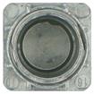 Picture of Insert foot, 35mm square, with hexagon adjuster, nat. finish