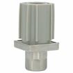 Picture of Insert foot, 40mm square, with S/S collar and S/S sleeve
