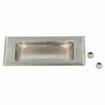 Picture of Flush pull, S/S, with two retaining locknuts