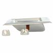 Picture of Flush pull, S/S, with two retaining locknuts